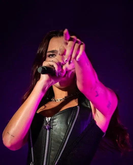 Dua Lipa performs at the Austin City Limits Music Festival in Zilker Park, Saturday October 5, 2024.
