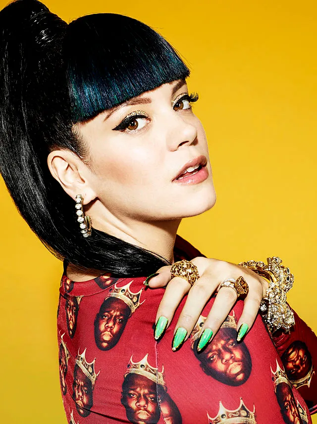 British singer, songwriter, actress, and television presenter Lily Allen. September 8, 2013