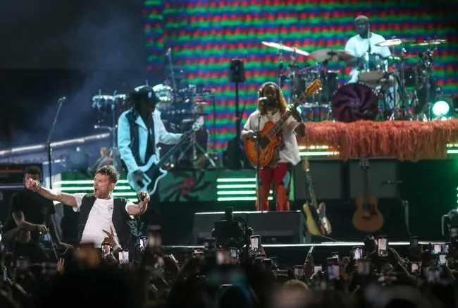 Gorillaz perform on the Coachella Stage at the Coachella Valley Music and Arts Festival in Indio, Calif., Friday, April 14, 2023.
Coachella Friday Week One 46