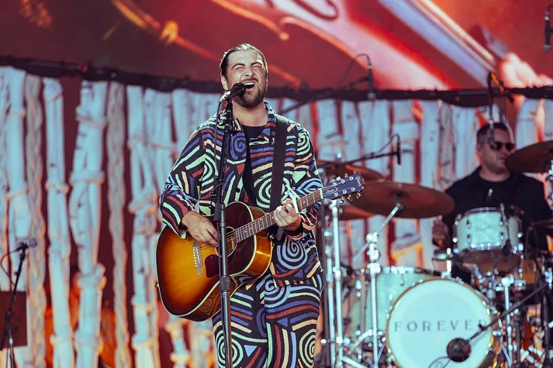 Noah Kahan at Glastonbury Festival 2025