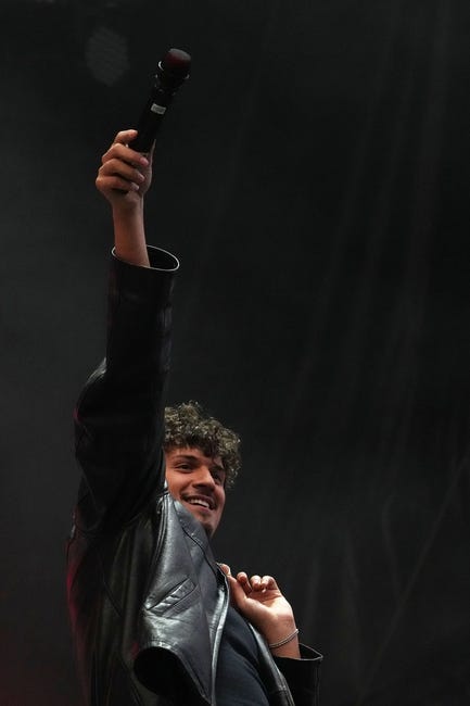 Omar Apollo performs at Austin City Limits Music Festival Friday, Oct. 7, 2022, in Austin.
Aclfest Wk1 Omar Apollo Bsa 003